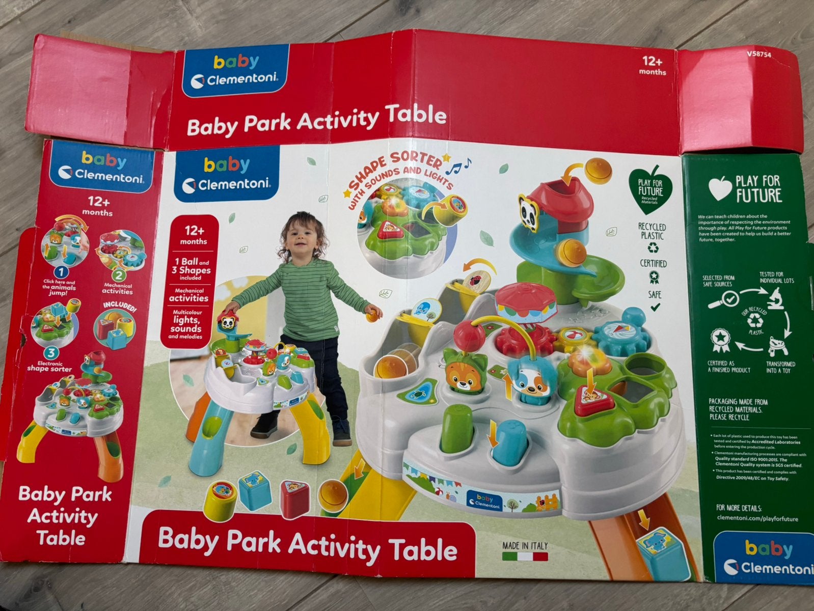 Baby clementoni Speeltafel, Ophalen, Zo goed als nieuw