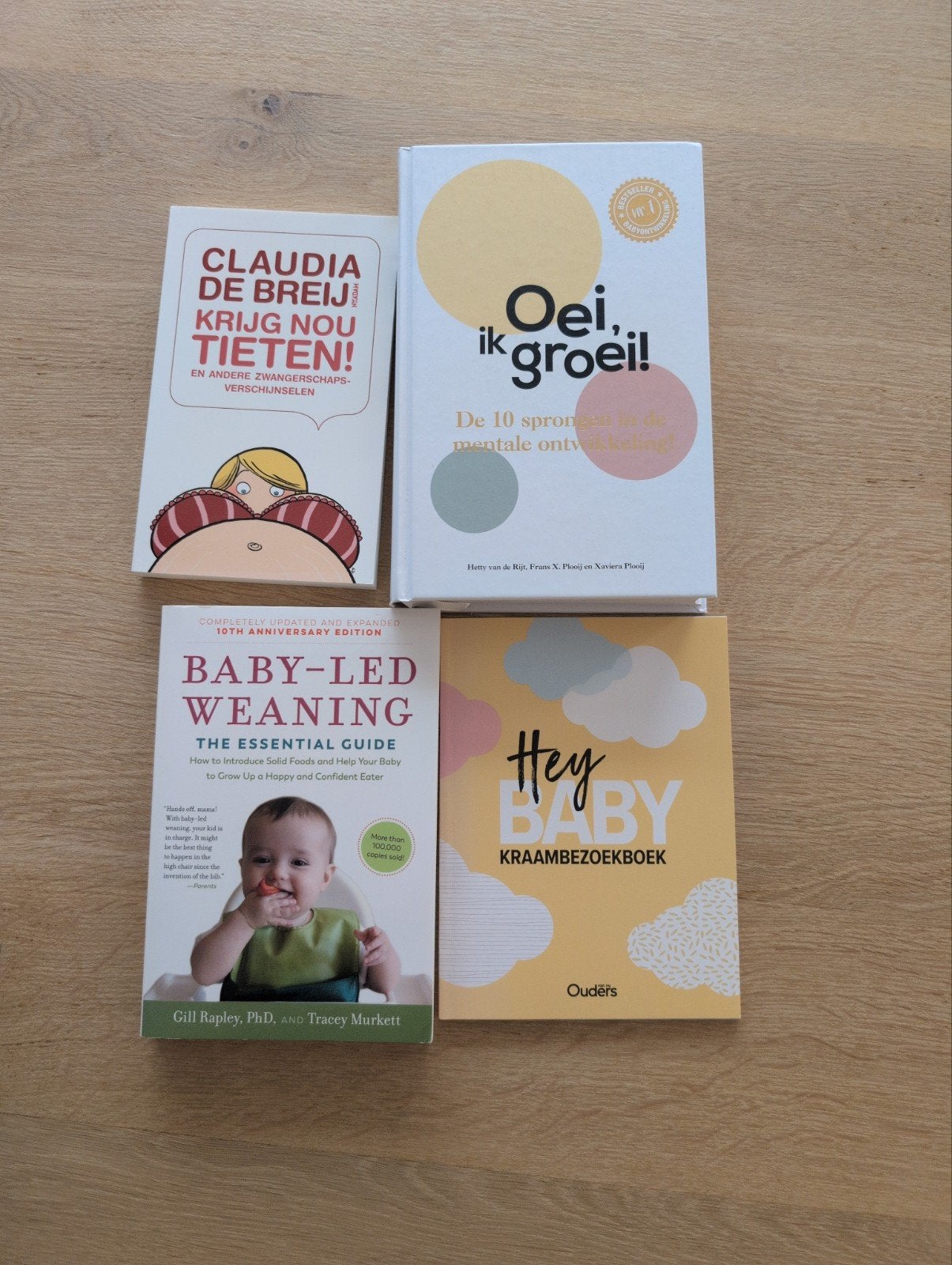 Oei, ik groei! boek + 3 extra boeken (nieuwstaat), Ophalen of Verzenden, Zo goed als nieuw, Opvoeding tot 6 jaar