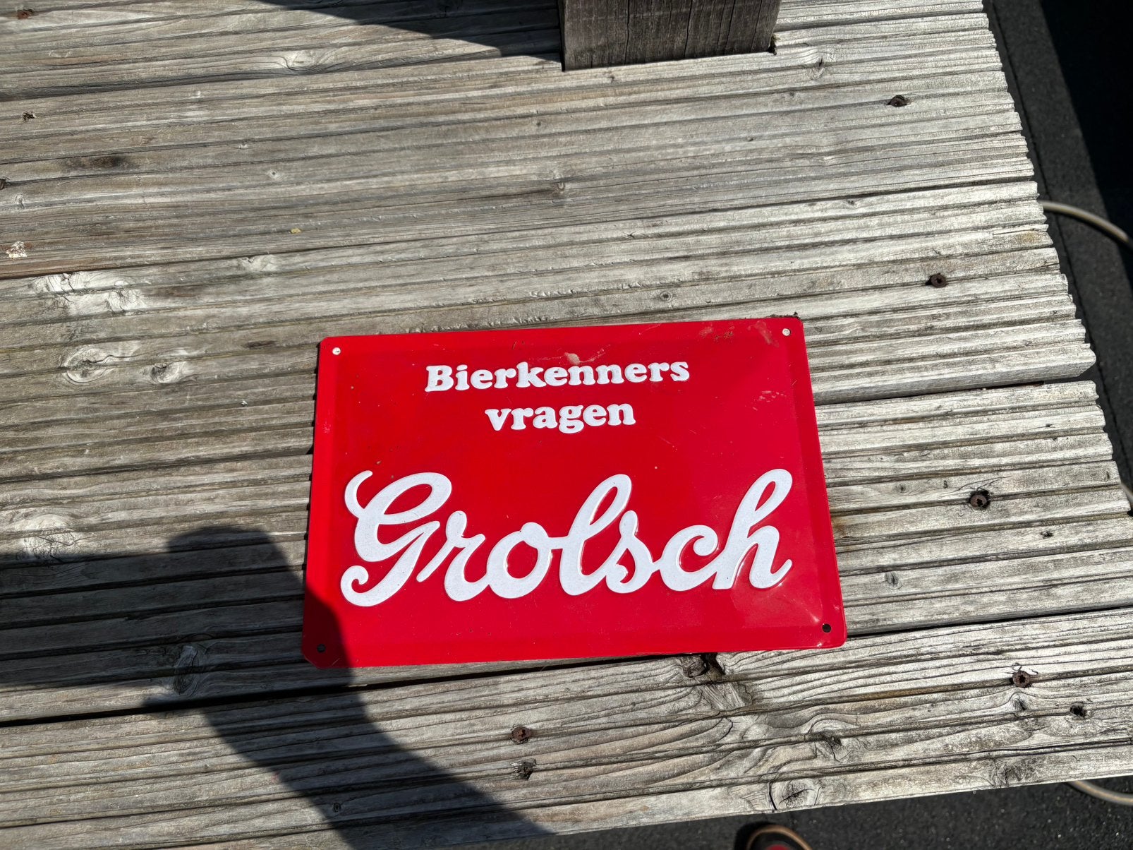 Bier bordtje bied ik aan, Ophalen
