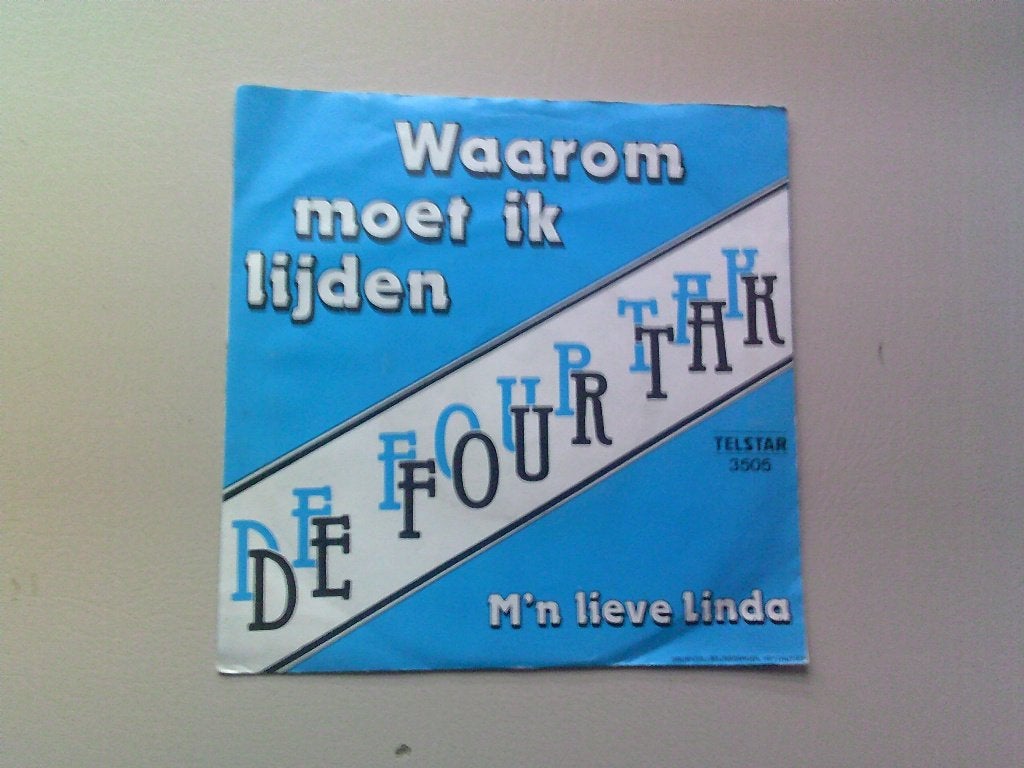 De Four Tak - Waarom moet ik lijden / M'n lieve Linda, 7 inch, Ophalen of Verzenden, Zo goed als nieuw, Pop