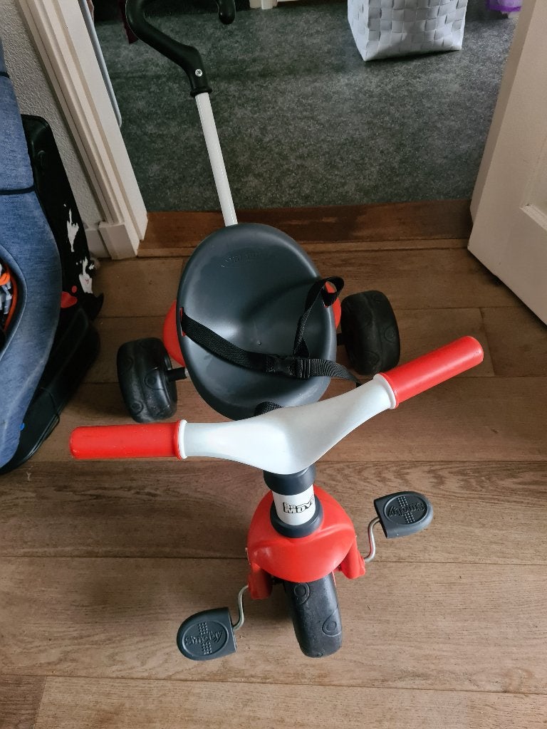 Nog mooie driewieler, Ophalen, Gebruikt, Smoby, Verstelbare zitting
