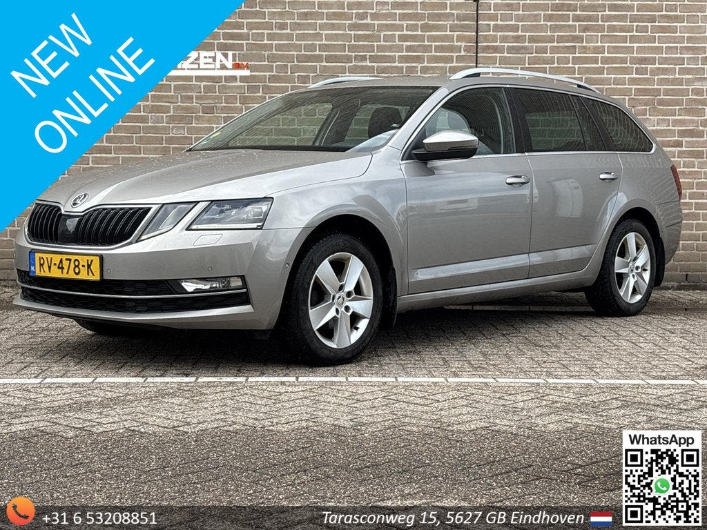Skoda Octavia Combi 1.6 TDI Greentech Style Automaat | Camer, Stof, Gebruikt, Euro 6, 4 cilinders