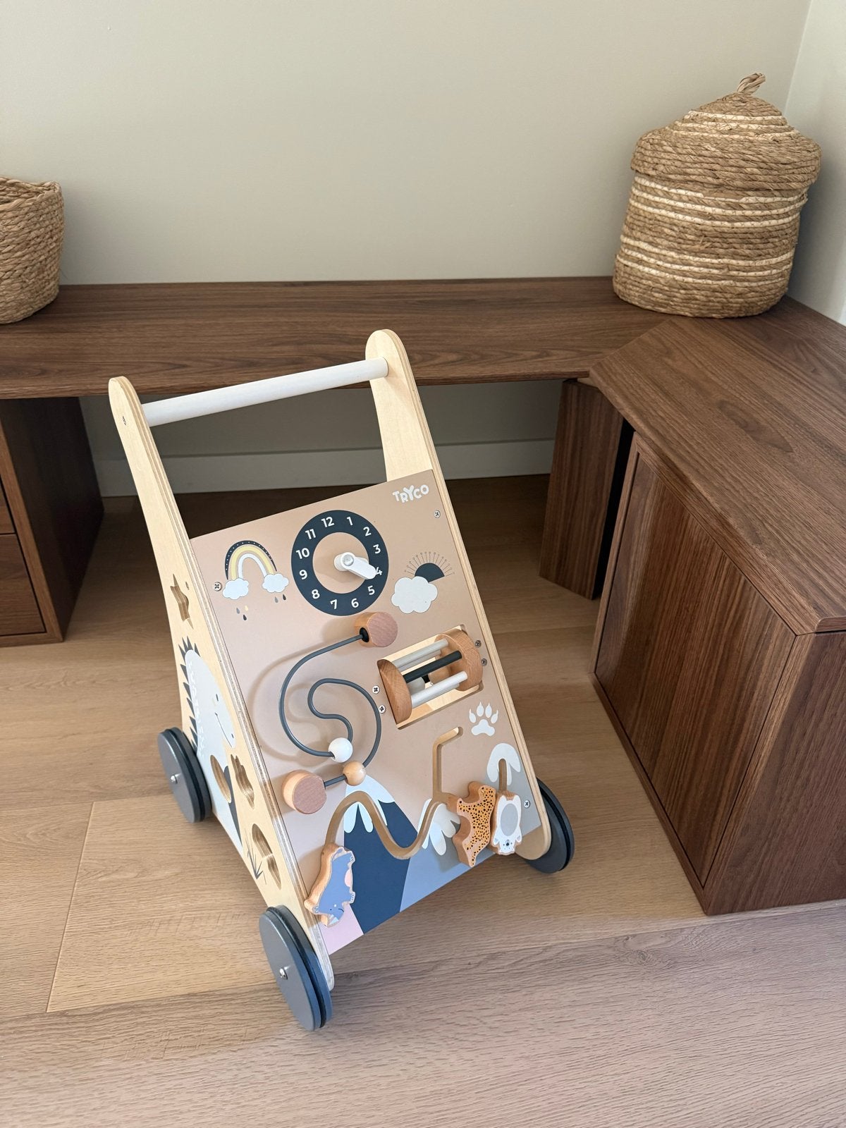 Tryco loopkar met activiteitenpaneel, Kinderen en Baby's, Ophalen, Nieuw, Overige typen, Met wieltjes
