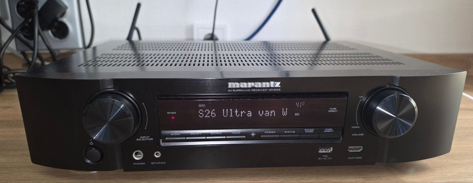 Marantz NR1605 AV Surround Receiver - Zo goed als nieuw, Audio, Tv en Foto, Zo goed als nieuw, 60 tot 120 watt, Ophalen, Marantz