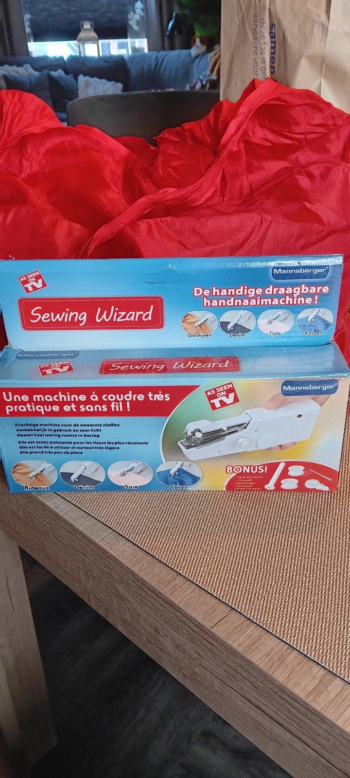 naaimachine NIEUW handig op vakantie/ voor beginnen naaister, Ophalen of Verzenden, Nieuw, Naaimachine, Overige merken