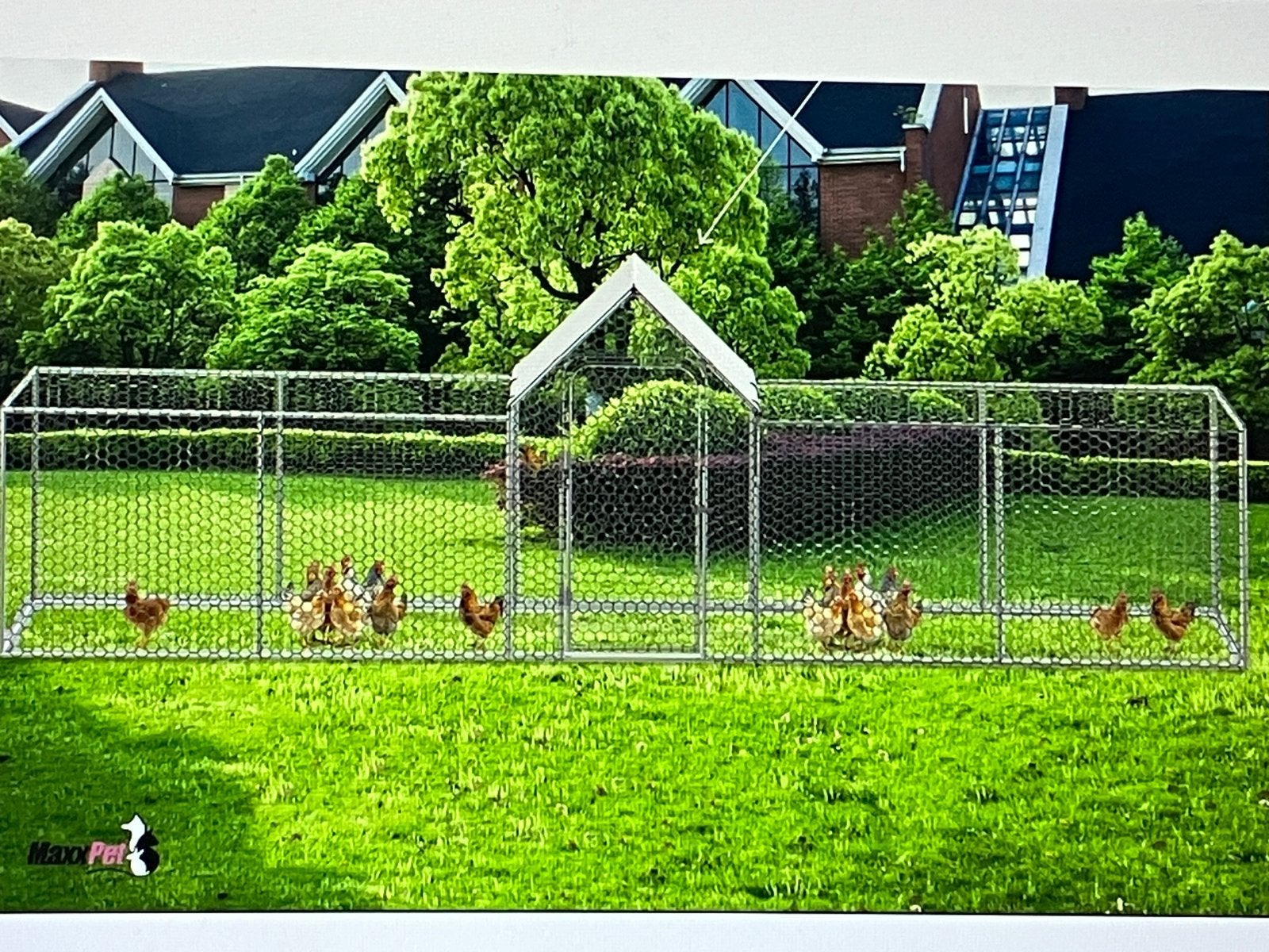 Kippenren - Kippenhok - Vrijloop - Kippenren 1 x 5 x 1,5 h., Dieren en Toebehoren, Pluimvee | Toebehoren, Ophalen, Nieuw, Kippenhok of Kippenren