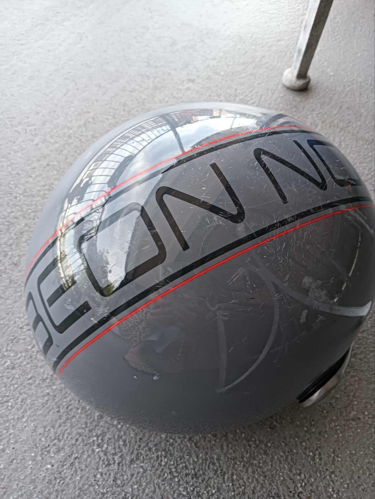 scooter helm maat L, Fietsen en Brommers, Ophalen, Gebruikt, Large, Beon Design