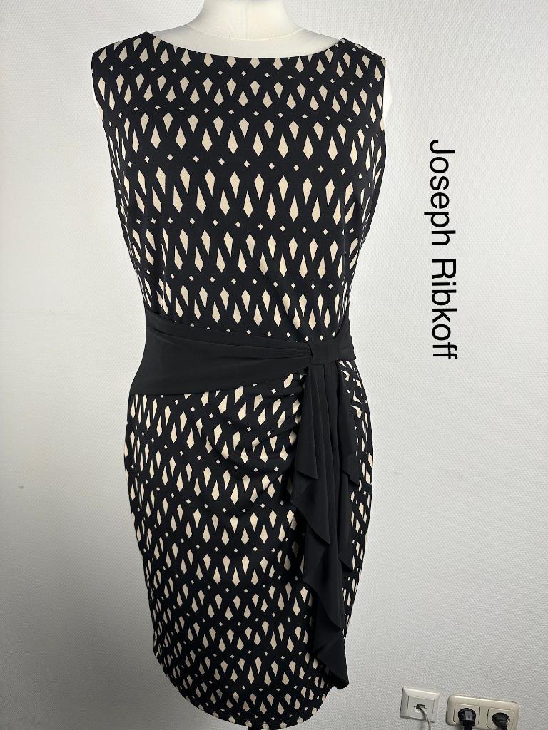 Joseph Ribkoff Jurk  (mt: 42) 20,5/36, Joseph Ribkoff, Joseph Ribkoff, Zwart, Joseph Ribkoff