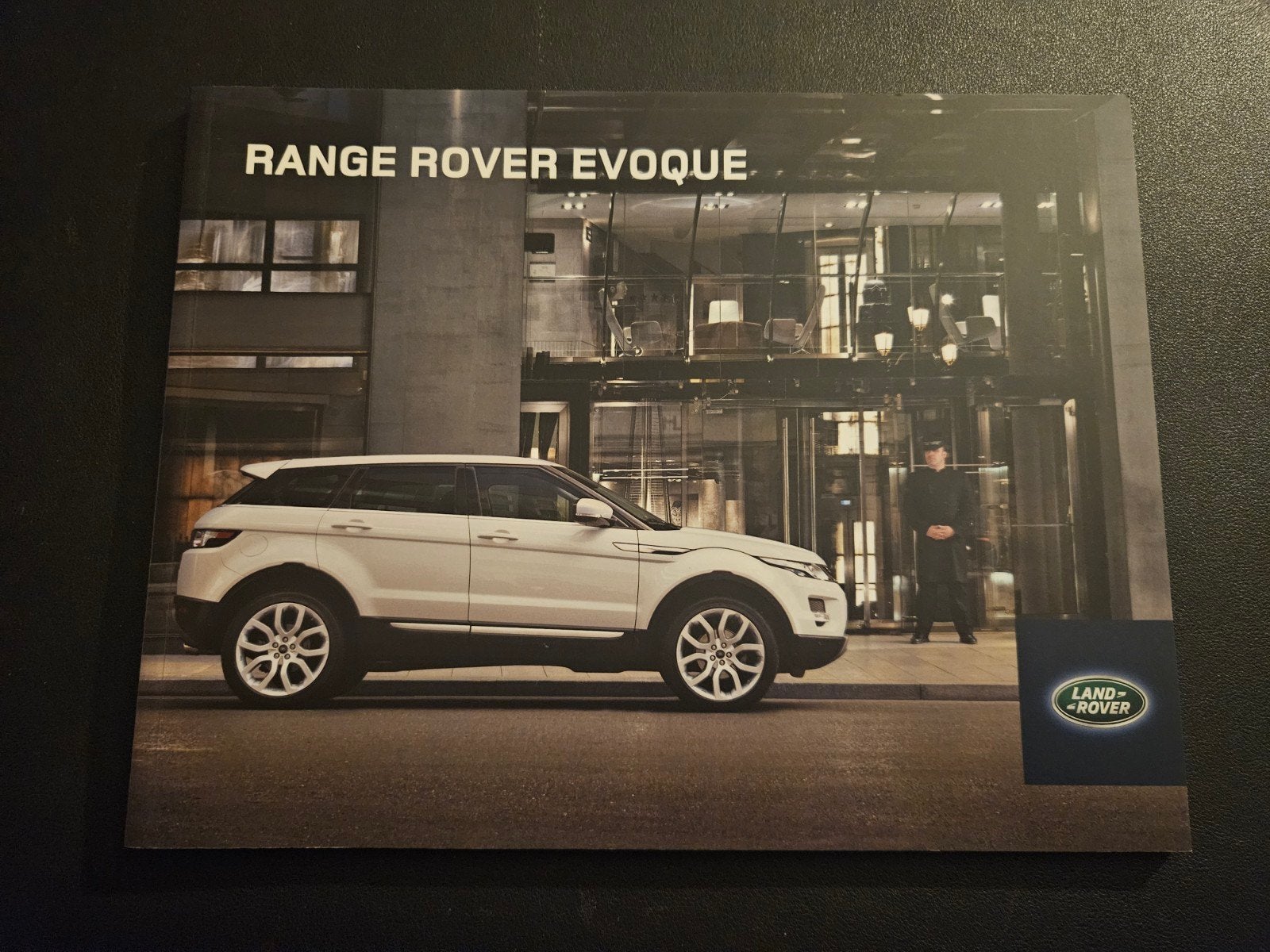 Brochure Range Rover Evoque 2012, Ophalen of Verzenden, Zo goed als nieuw, Overige merken