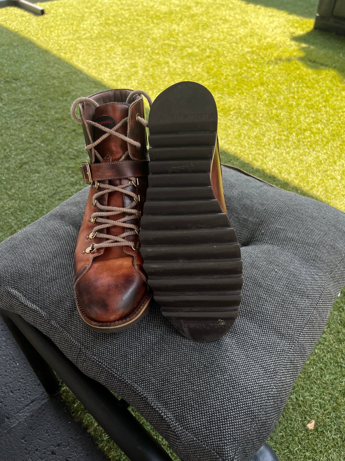 Harris herenschoenen zo goed als nieuw 41/2, Kleding | Heren, Ophalen of Verzenden, Zo goed als nieuw, Bruin, Boots