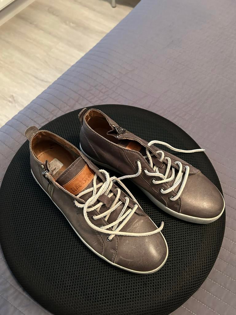 Blackstone leren sneakers maat 39, Kleding | Dames, Schoenen, Ophalen of Verzenden, Zo goed als nieuw, Overige kleuren, Sneakers of Gympen