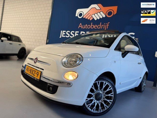 Fiat 500 C 1.2 Lounge cabriolet automaat / bj.2011 / kleur:, Auto's, Euro 5, Gebruikt, 31 €/maand, Automatische klimaatregeling