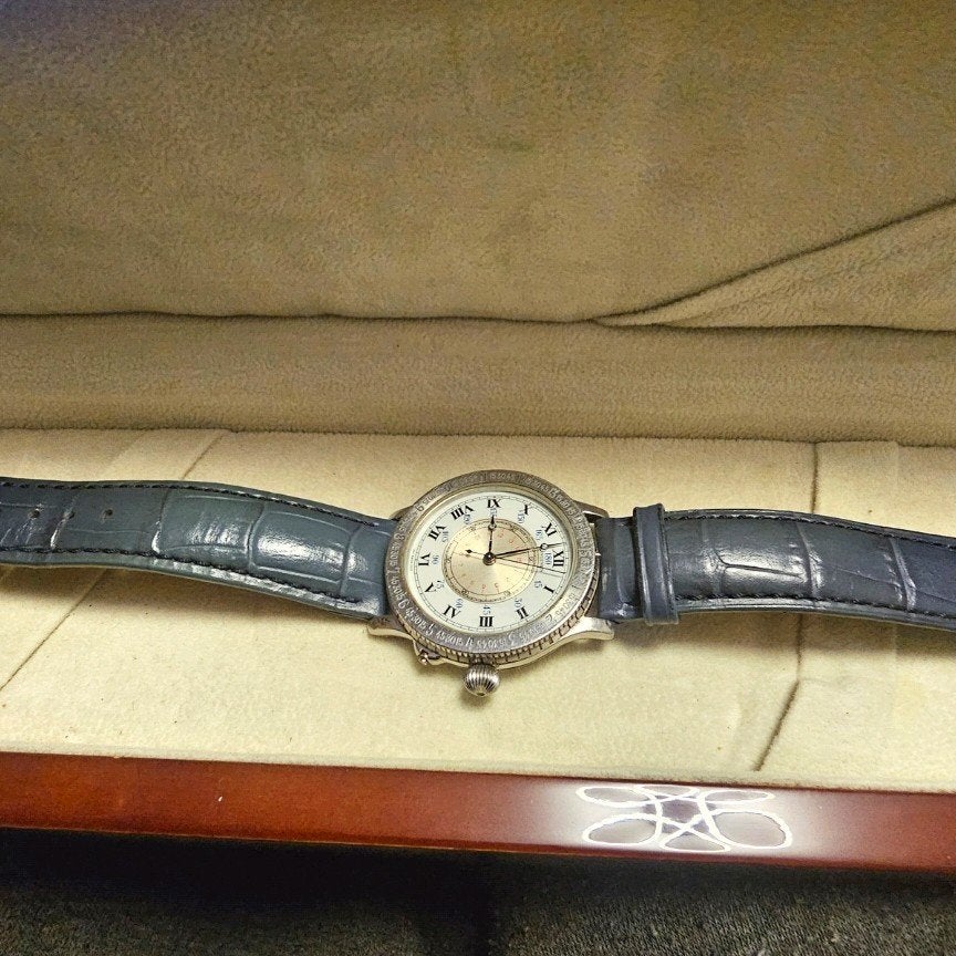 Longines Lindbergh, Ophalen of Verzenden, Staal, 1960 of later