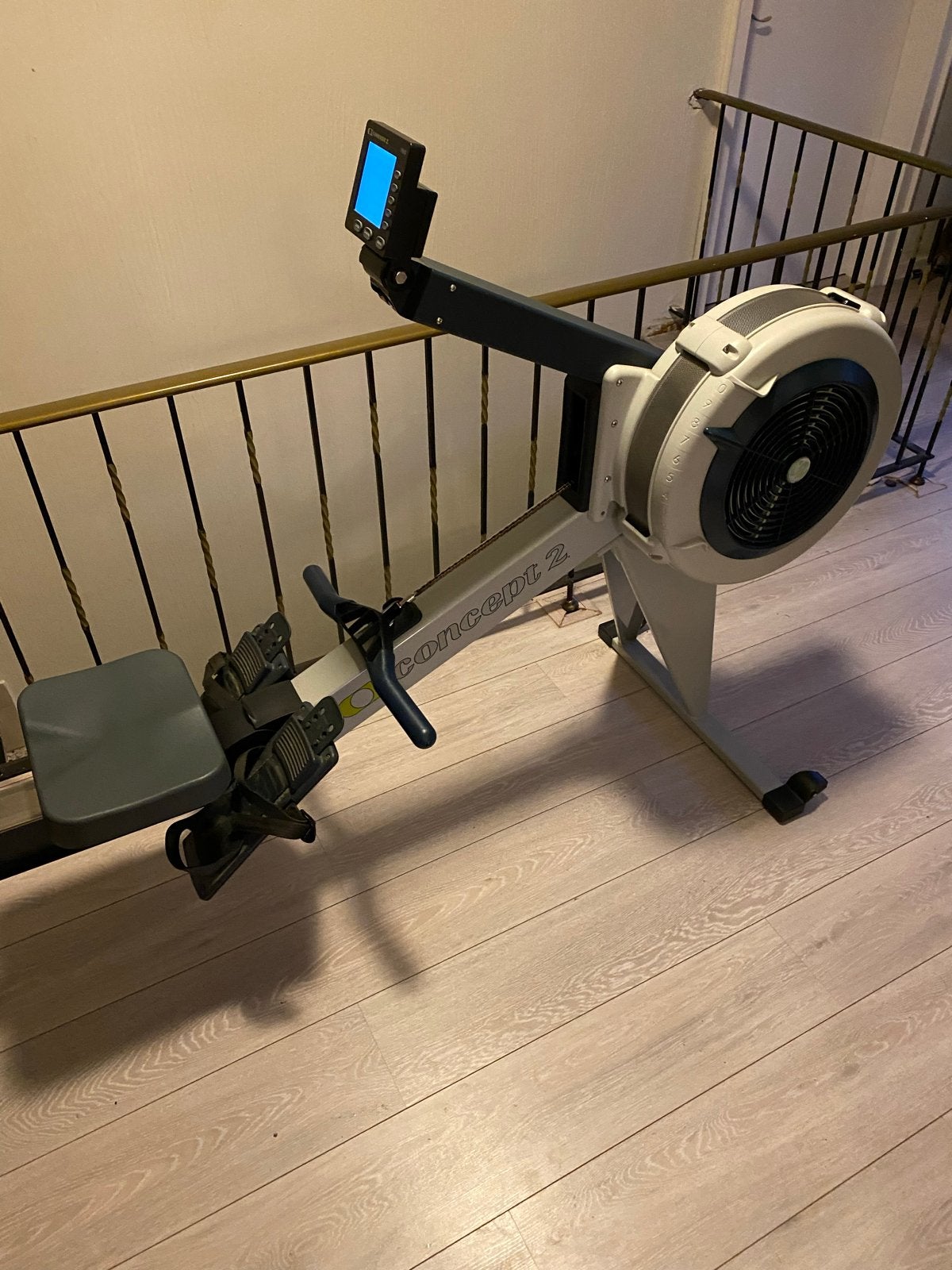Concept 2 Roeitrainer - Model E PM5, Sport en Fitness, Fitnessapparatuur, Ophalen, Gebruikt, Armen, Metaal