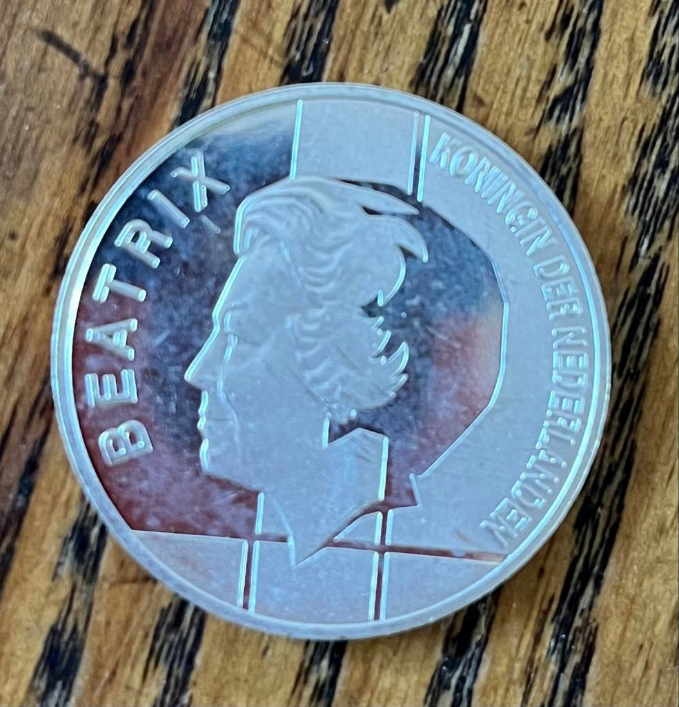 Zilveren Benelux Herdenkingsmunt 1944-1994 Koningin Beatrix, Koningin Beatrix, Zilver, Losse munt, Overige waardes