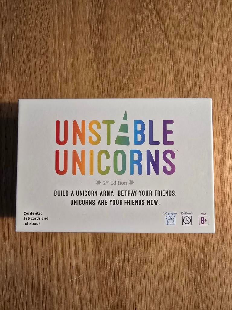Unstable Unicorns (nieuw), Hobby en Vrije tijd, Gezelschapsspellen | Bordspellen, Ophalen of Verzenden, Nieuw