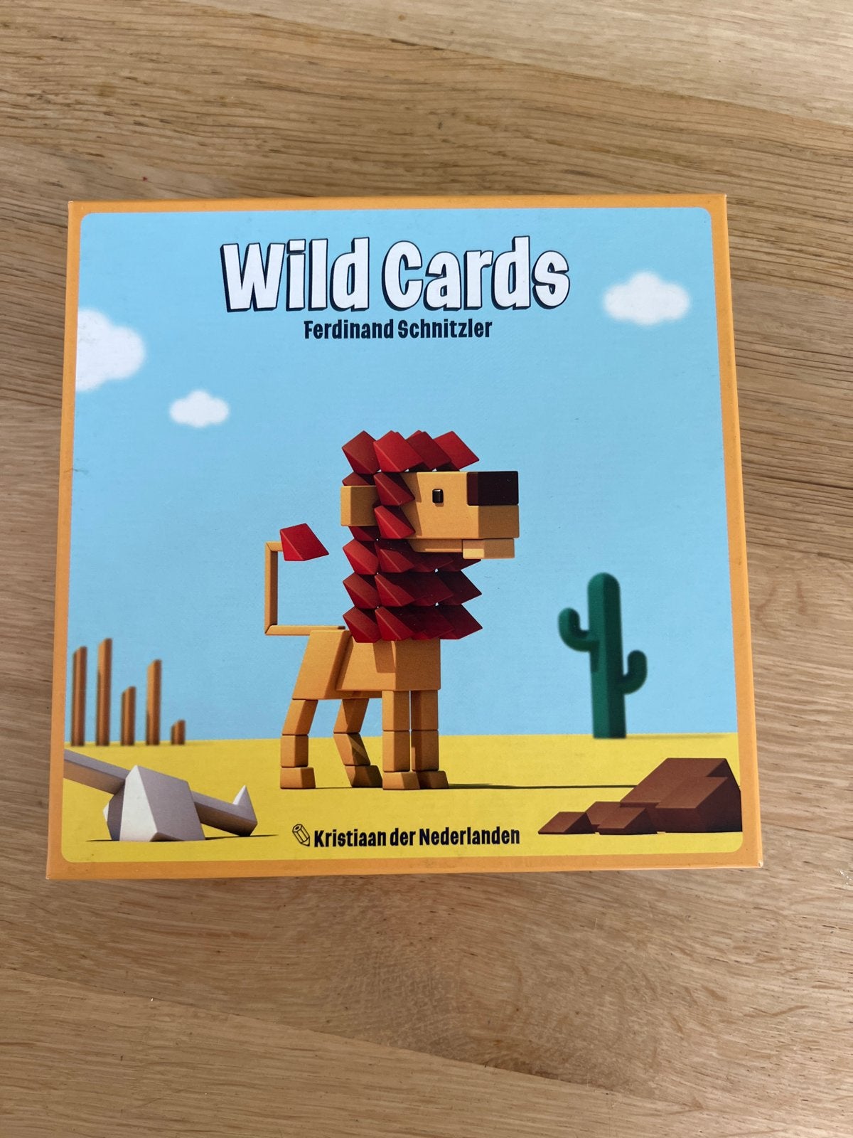 Wild Cards - Snel bio- en verzamelspel, Drie of vier spelers, Ophalen of Verzenden, Zo goed als nieuw