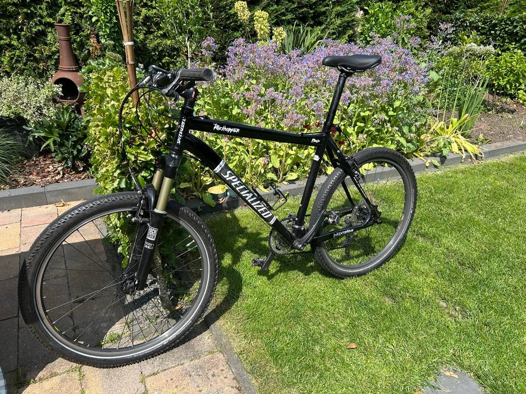 Specialized mountainbike, zwart, Shimano onderdelen, Hardtail, Zo goed als nieuw, 53 tot 57 cm, Ophalen