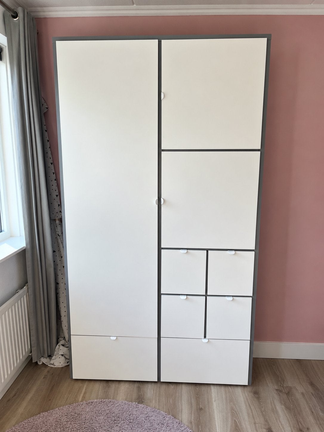 IKEA Visthus kledingkast - zo goed als nieuw, Huis en Inrichting, Ophalen, 100 tot 150 cm, 200 cm of meer, Zo goed als nieuw