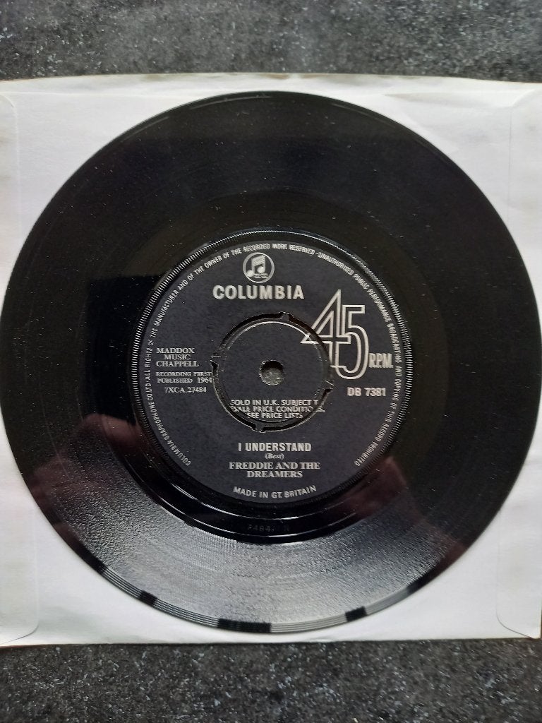 Freddie and the Dreamers - I understand 1964, Gebruikt, 7 inch, Single, Ophalen of Verzenden
