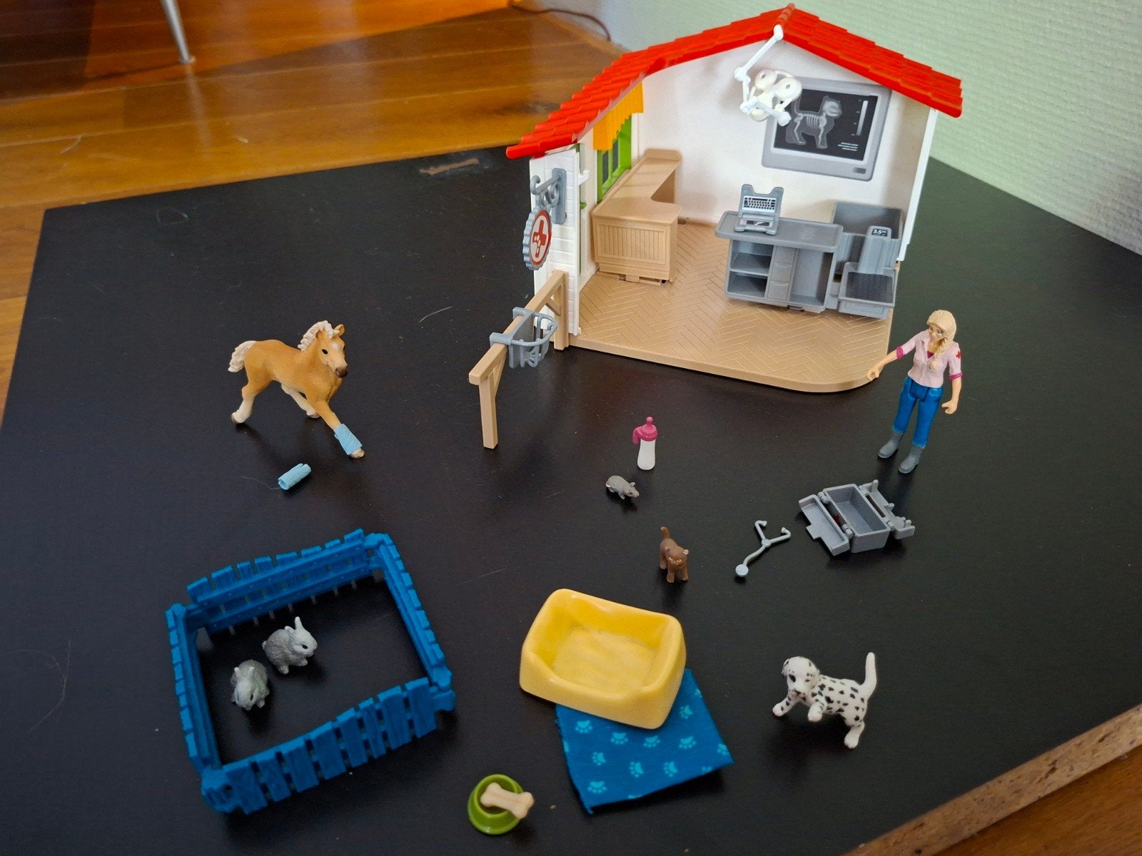 Schleich farm world dierenarts 42502, Ophalen of Verzenden, Zo goed als nieuw