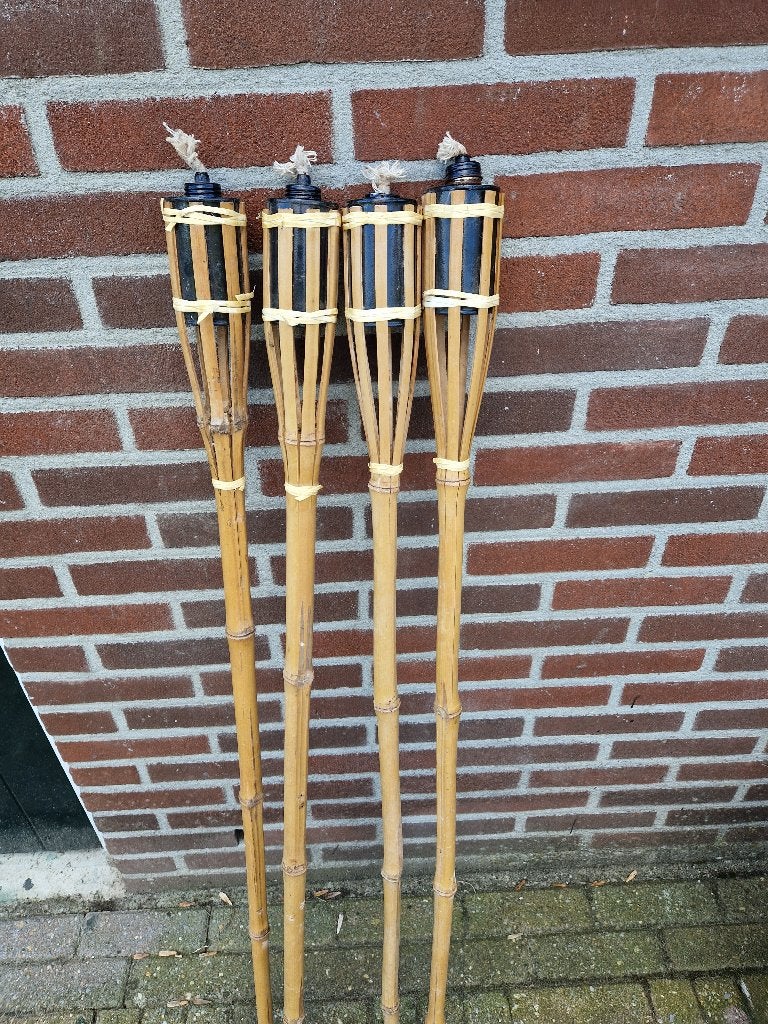 Tuinfakkels, Tuin en Terras, Ophalen of Verzenden, Zo goed als nieuw