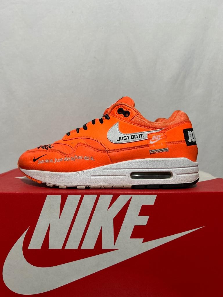 ALS NIEUW! Maat 40 - Nike Air Max 1 Just Do It Orange LX