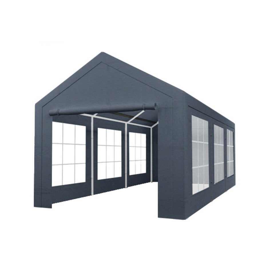 Partytent huren | 3x6m antraciet | Inclusief opbouw & afbouw, Ophalen, Zo goed als nieuw, Verjaardag