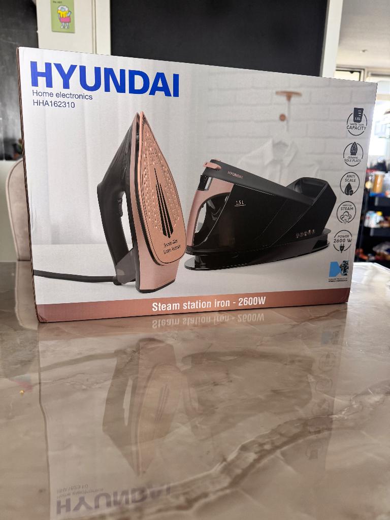 Hyundai Strijkijzer, Witgoed en Apparatuur, Strijkijzers en Strijkplanken, Verzenden, Nieuw, Draadloos strijkijzer
