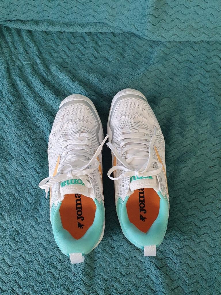 Sportschoenen Joma mt 38, wit en mintgroen, Ophalen of Verzenden, Zo goed als nieuw