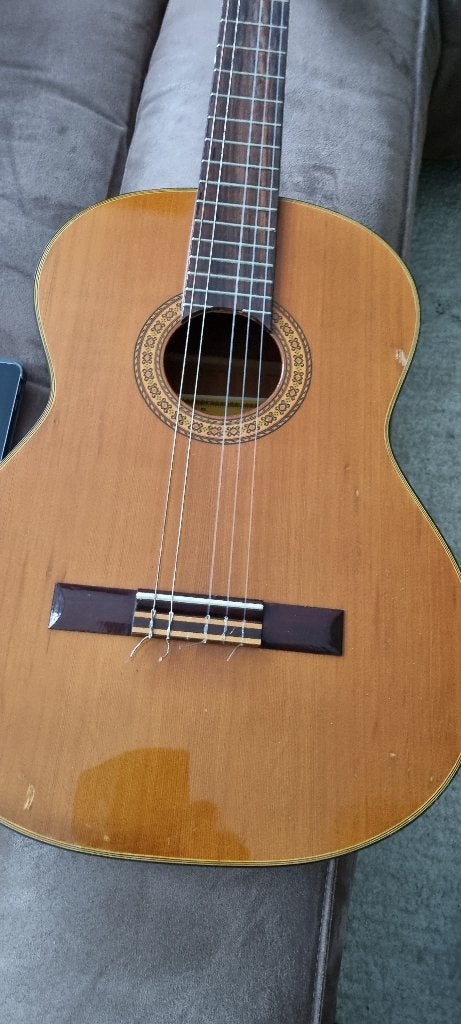 Gitaar, Japans, Aria, Muziek en Instrumenten, Snaarinstrumenten | Gitaren | Akoestisch, Ophalen, Gebruikt, Overige typen
