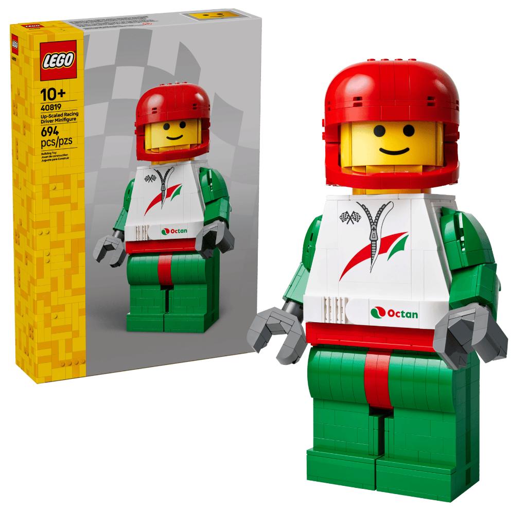 Lego 40819 Grote minifiguur van een coureur NIEUW, Overige thema's, Lego, Nieuw, Ophalen of Verzenden