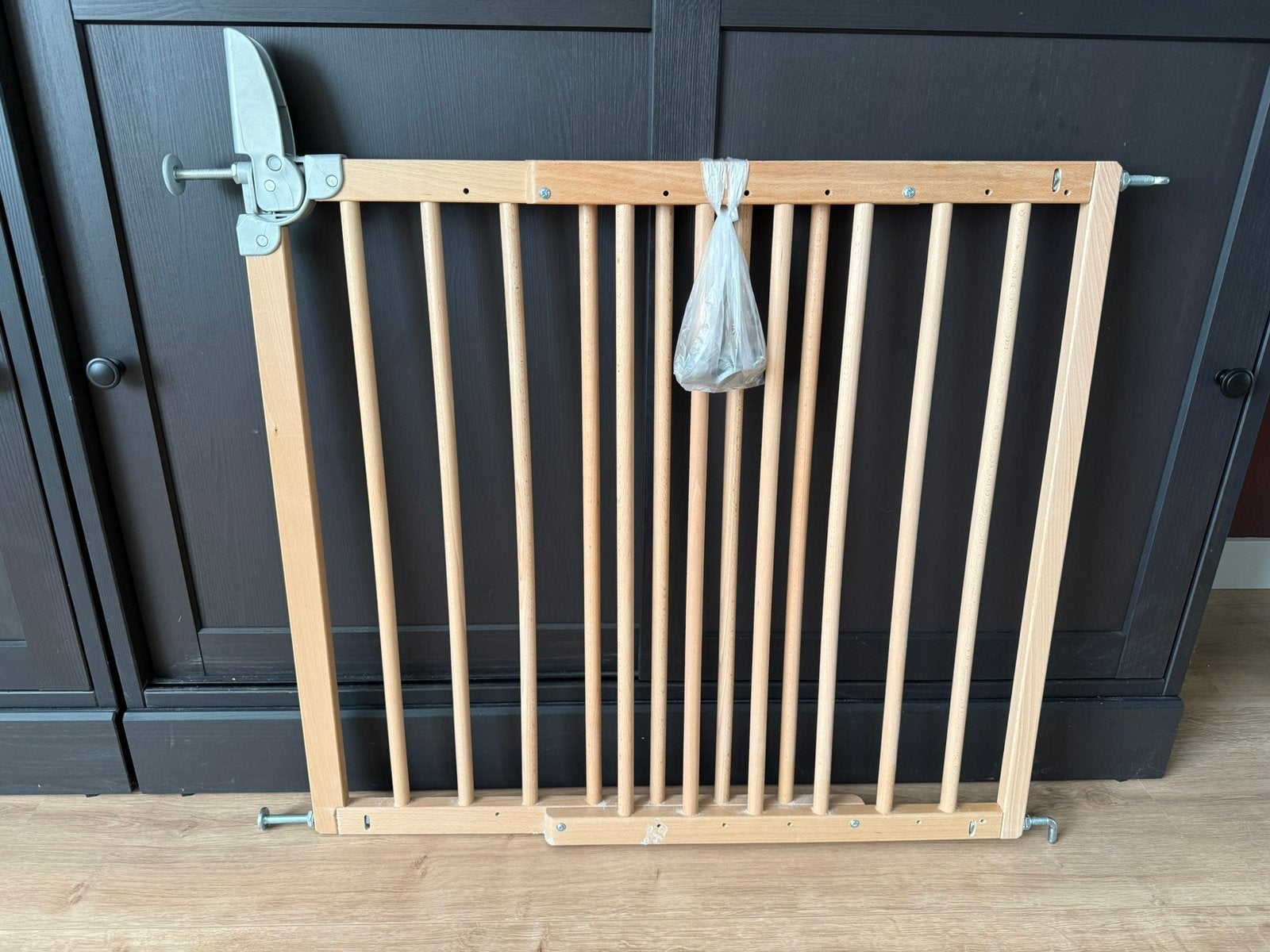 Houten traprek, Kinderen en Baby's, Traphekjes, Ophalen, Zo goed als nieuw, Hout, 100 tot 115 cm