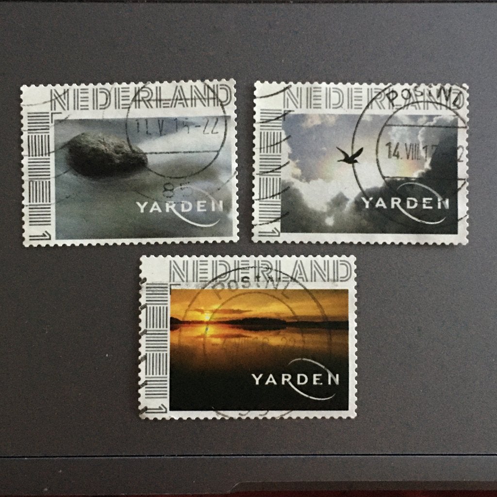 960e Persoonlijke - 3 verschillende Yarden - gestempeld, Postzegels en Munten, Ophalen of Verzenden, Na 1940, Gestempeld