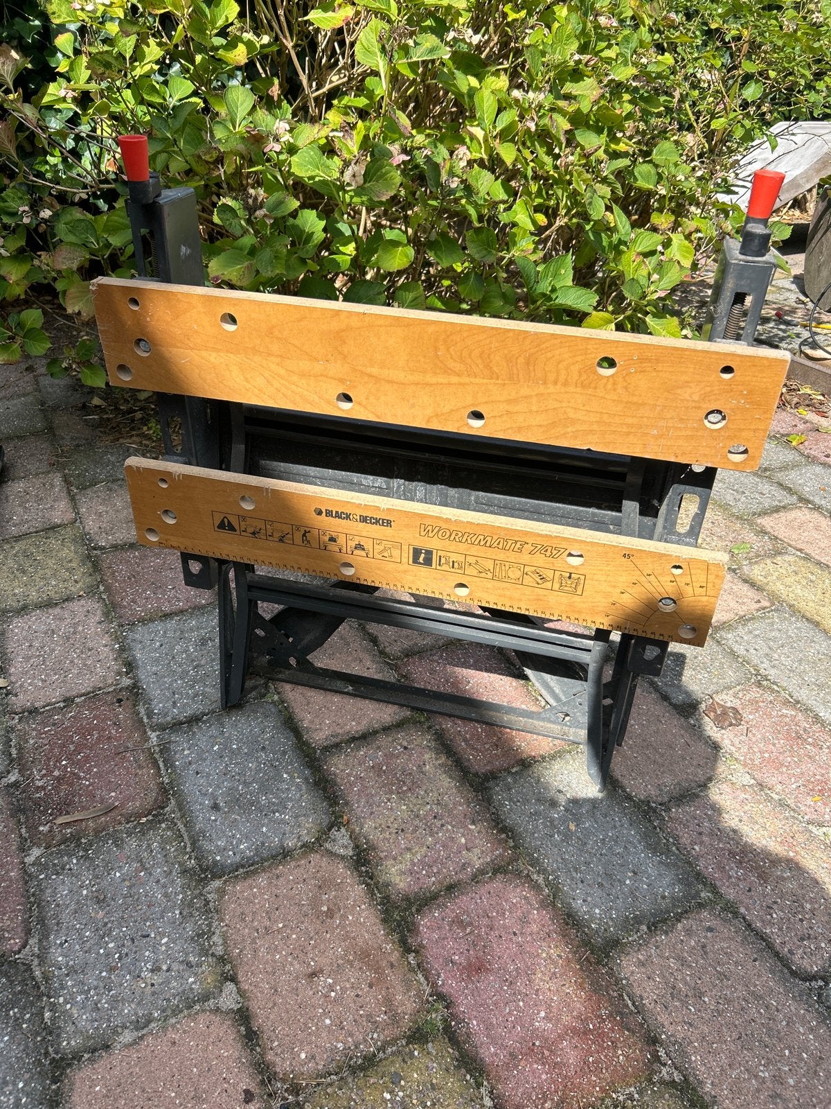 Black & Decker Workmate 247 Werkbank - Gebruikt, Doe-het-zelf en Verbouw, Ophalen, Gebruikt, 70 tot 120 cm, Bankschroef