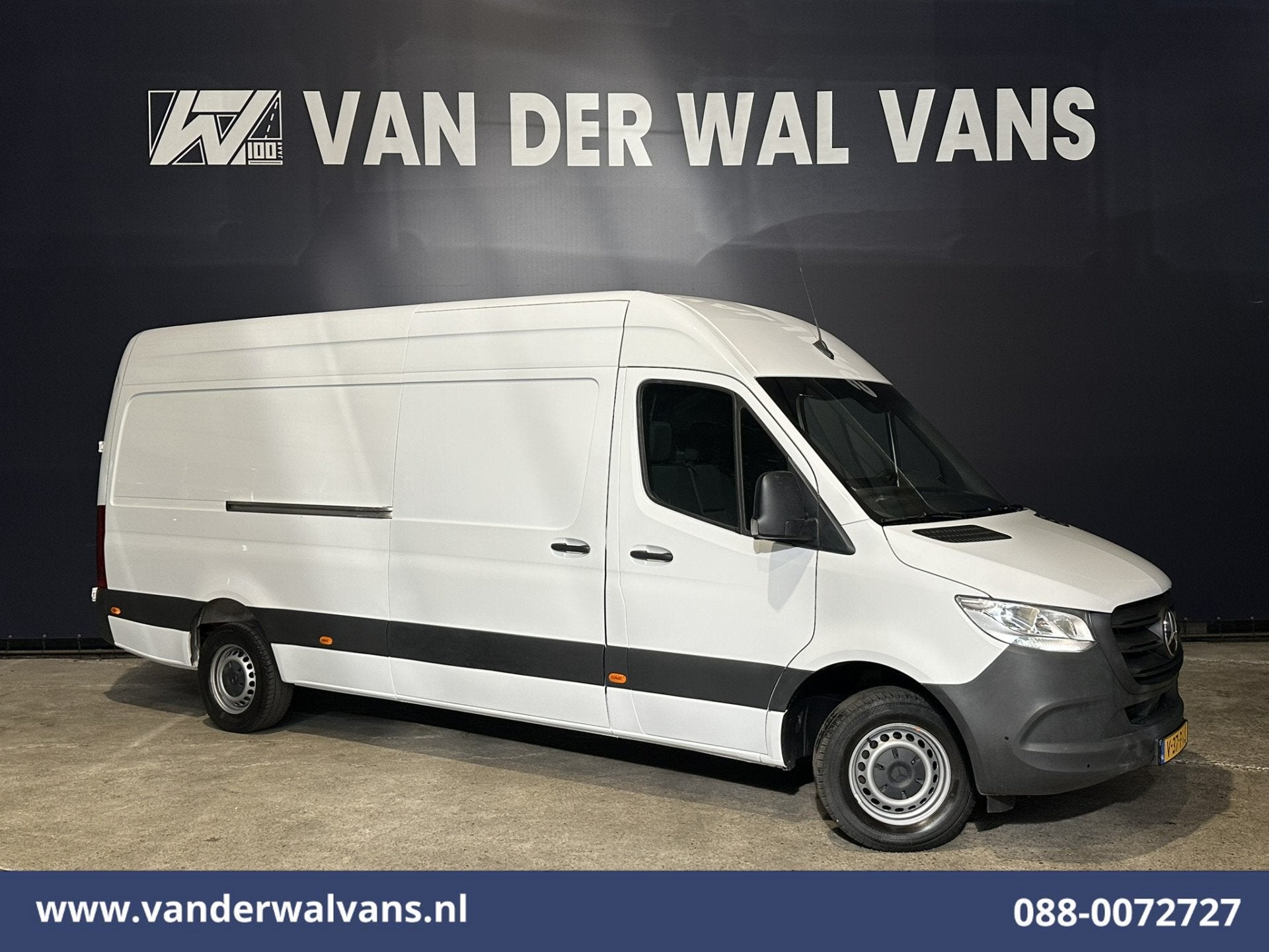 Mercedes-Benz Sprinter 317 CDI 170pk L3H2 Euro6 Airco | Came, Gebruikt, 4 cilinders, 2000 kg, Wit