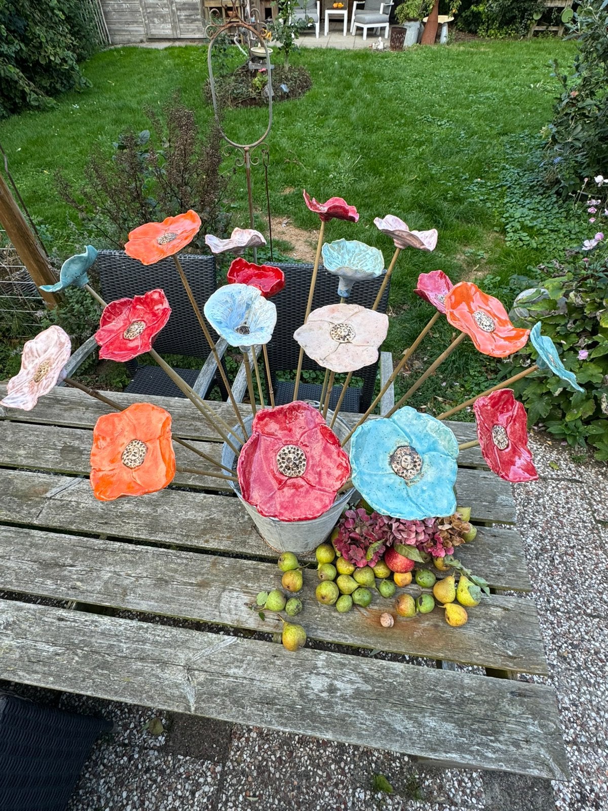 Keramieken bloemen, Ophalen, Nieuw