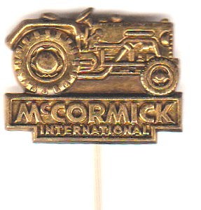 Vintage tractor speld Mc Cormick International, Verzenden, Zo goed als nieuw, Transport