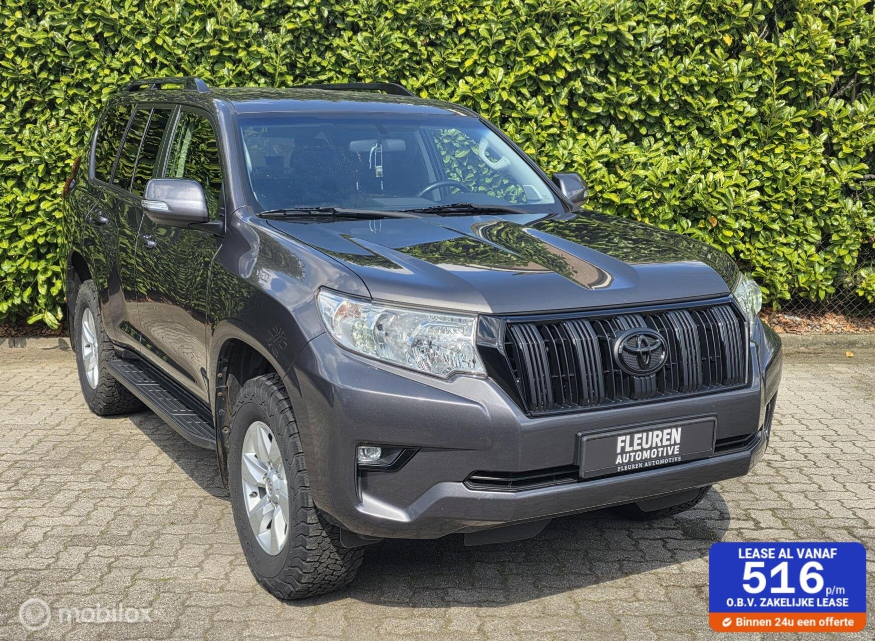 Toyota LandCruiser 2.8 D-4D|Marge|Grijs Kenteken|Leder|Keyle, Auto's, Bestelauto's, Gebruikt, 4 cilinders, Automatische klimaatregeling