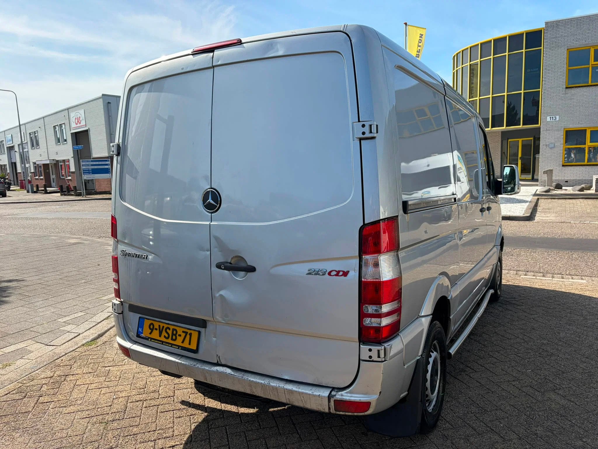 Mercedes-Benz Sprinter 213CDI L1H1 Airco Dubbelenschuifdeur, Euro 5, Achterwielaandrijving, Gebruikt, 4 cilinders