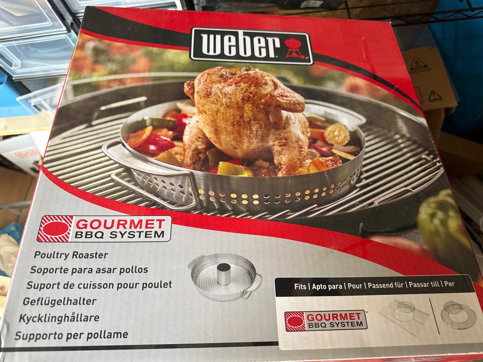 Weber Gourmet BBQ System GBS Gevogeltehouder - Nieuw, Ophalen, Nieuw
