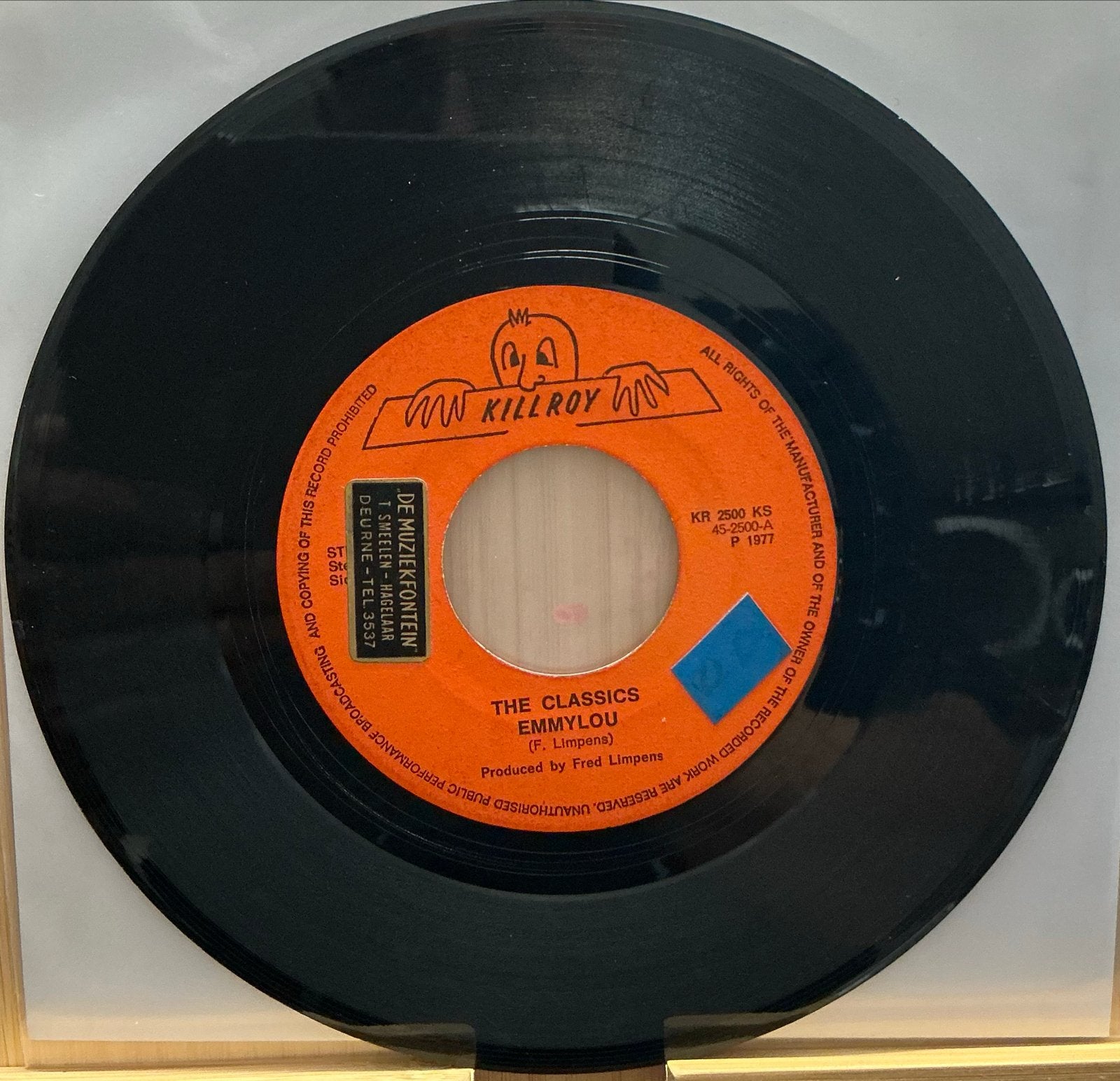 The Classics - Emmylou / The Dustman 7 inch vinyl (1977), Gebruikt, Originele persing, 7 inch, Ophalen of Verzenden