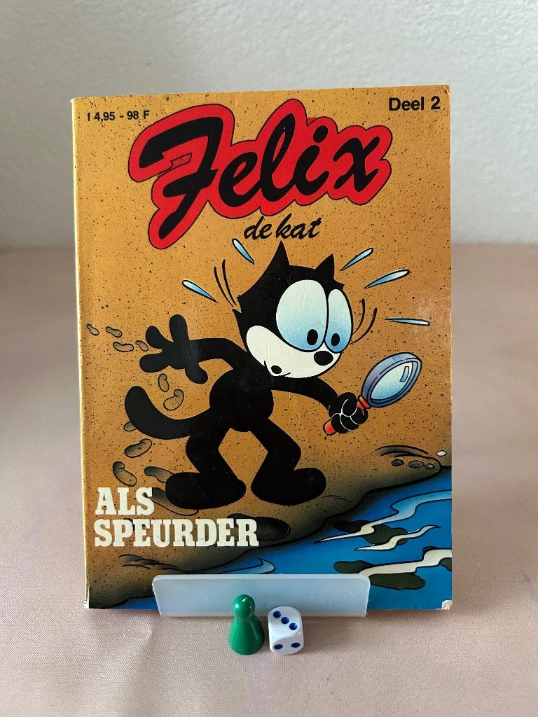 Felix de kat als speurder Deel 2 Mustang pocket, Gelezen, Pat Sullivan, Eén stripboek, Ophalen of Verzenden