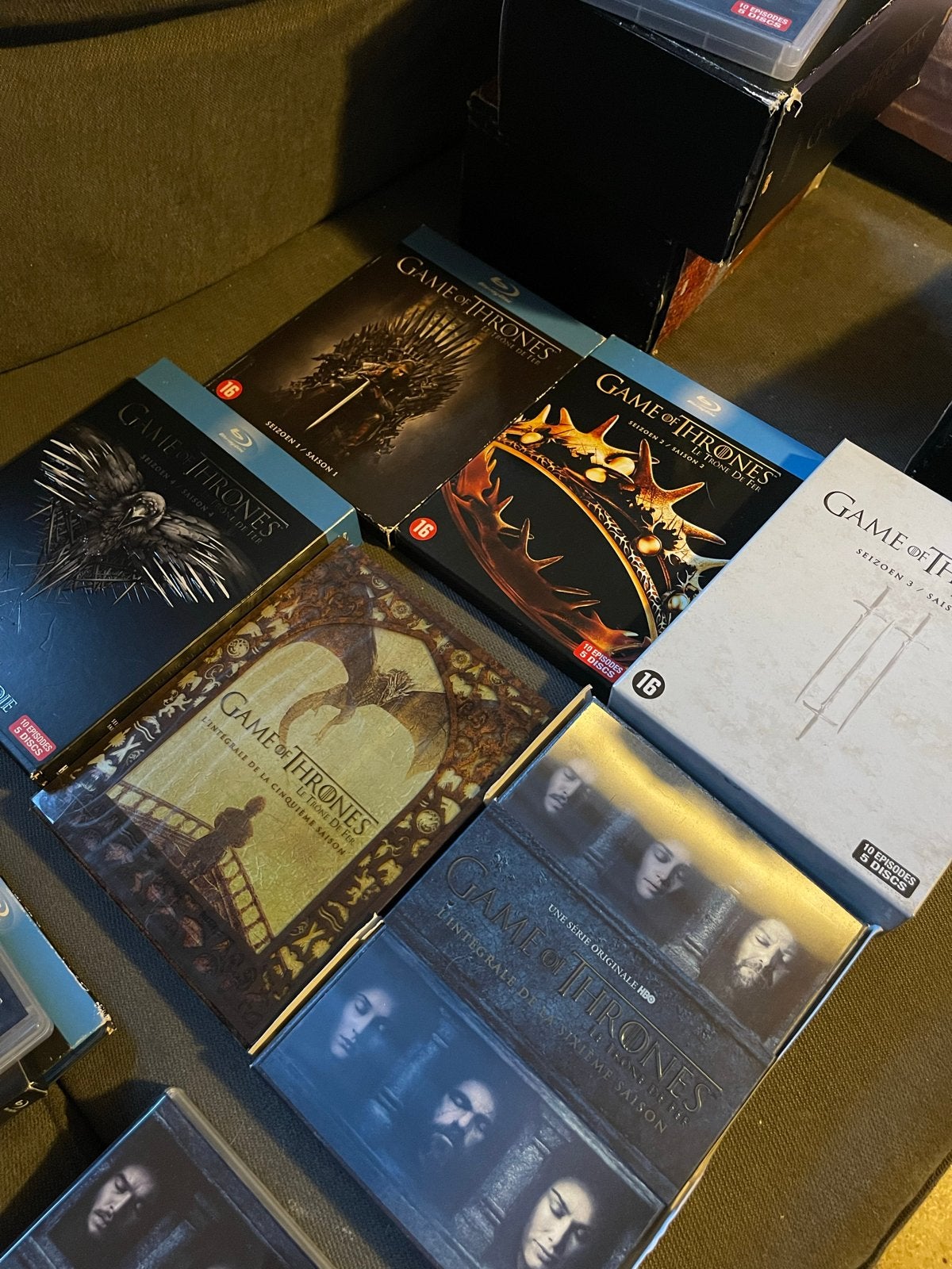 Game of Thrones Blu-ray Boxsets - Seizoen 1-6 6 en 2 is dvd, Cd's en Dvd's, Dvd's | Tv en Series, Vanaf 16 jaar, Ophalen of Verzenden