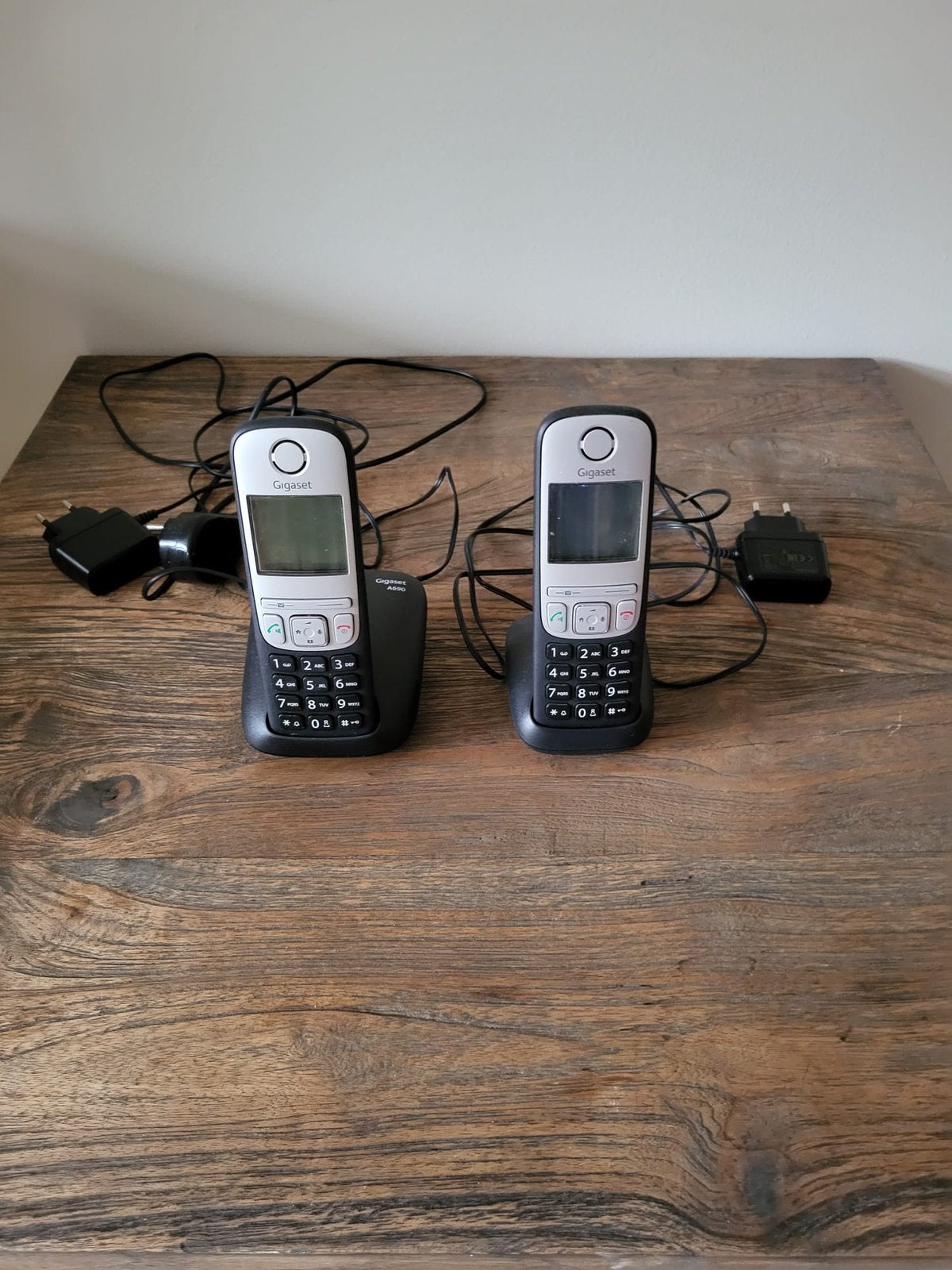 Vaste telefoons gigaset, Ophalen, Zo goed als nieuw, 2 handsets