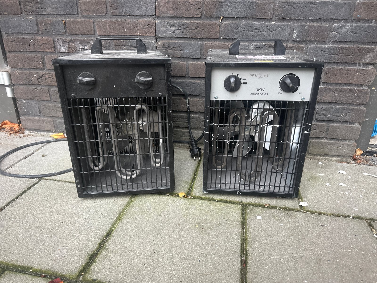 3kw bouwkachel 2st, Huis en Inrichting, Kachels, Ophalen