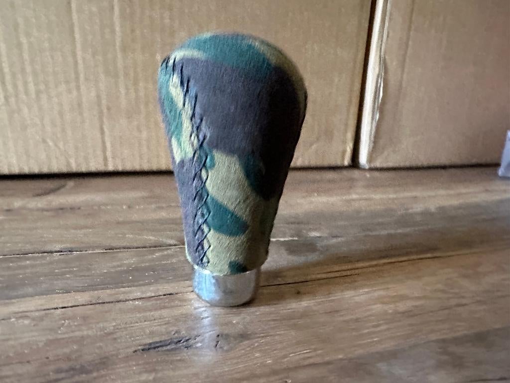 JapPower Universele suede camouflage schakelpook pook, Ophalen of Verzenden