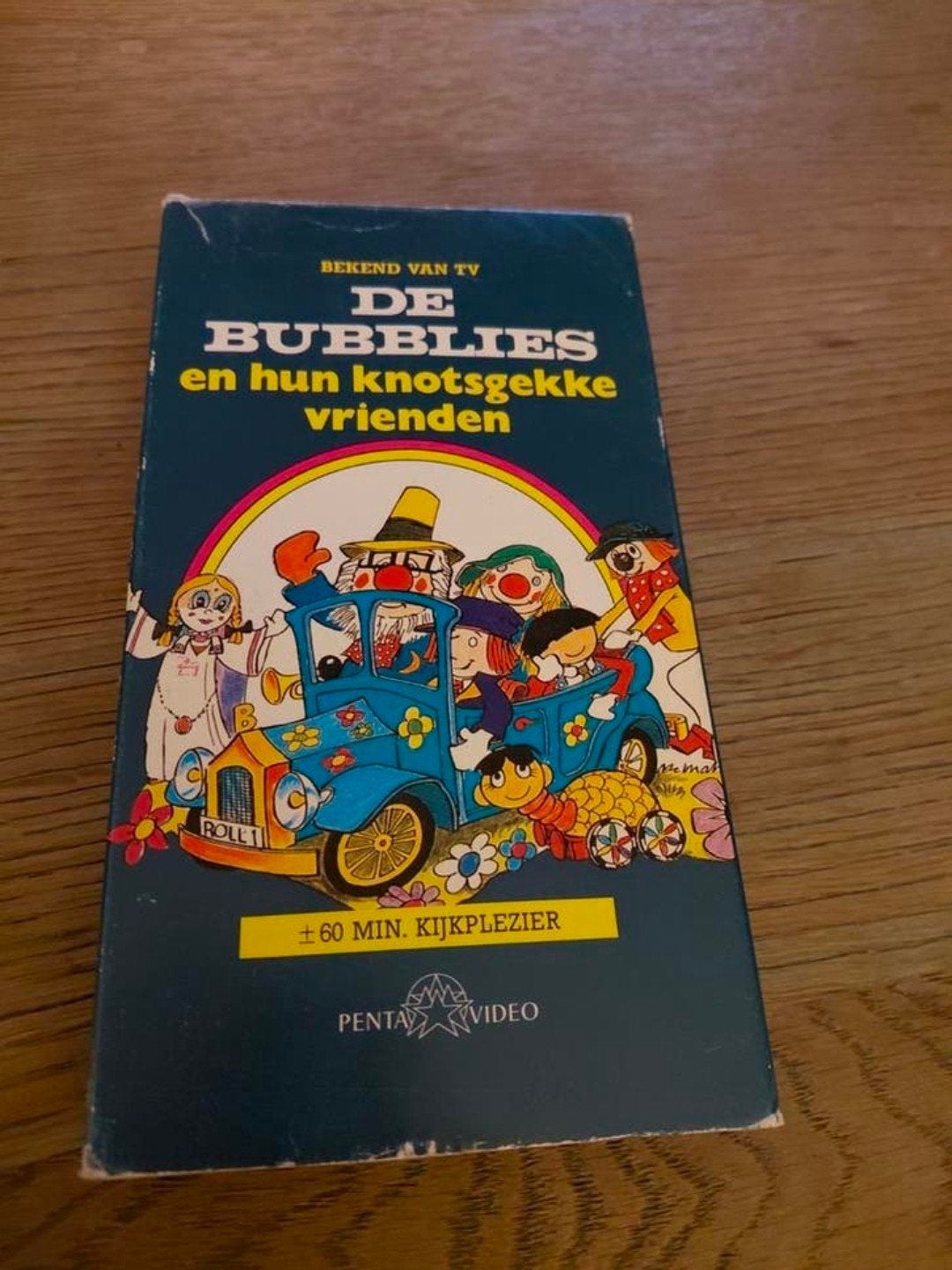 De Bubblies en hun Knotsgekke Vrienden videoband Penta, Cd's en Dvd's, VHS | Kinderen en Jeugd, Ophalen of Verzenden, Gebruikt