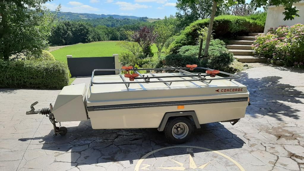 Camplet Concorde vouwwagen., Caravans en Kamperen, Ophalen