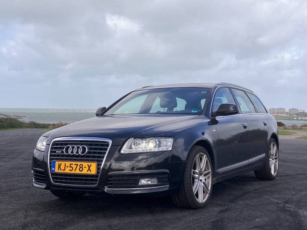 Audi A6 Avant 2.8 V6 S-line aut. | Luchtvering | Youngtimer, Auto's, Automaat, Dealer onderhouden, 1715 kg, Xenon verlichting